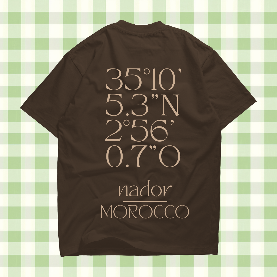 Tee-shirt Coordonnées GPS