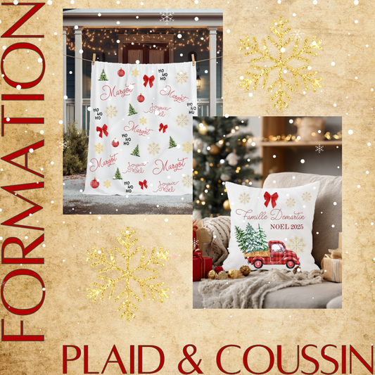 Formation Plaid&Coussin